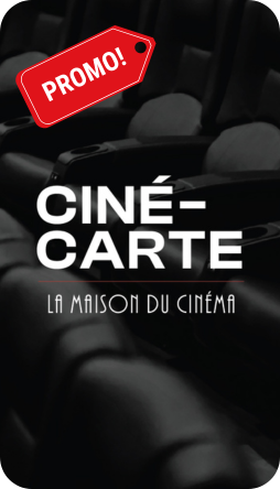 *NOUVEAU* - Ciné-carte rechargeable